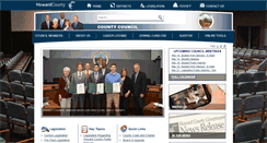 Desktop Screenshot of cc.howardcountymd.gov
